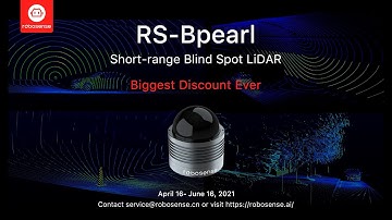 RoboSense Near-field Blind Spots Sensing LiDAR RS-Bpearl With Biggest Discount Ever Comes