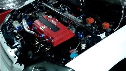 Civic B18C - 202whp dyno run (final)