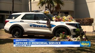 Maui honors fallen Officer Suzanne O