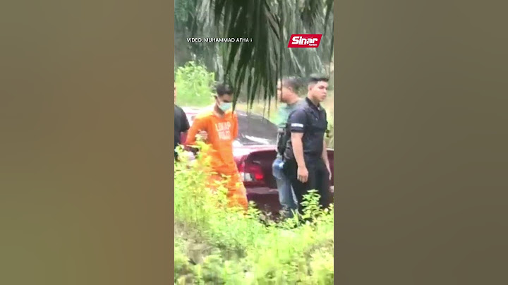 Polis bawa suspek kes bunuh Nur Farah ke lokasi kejadian