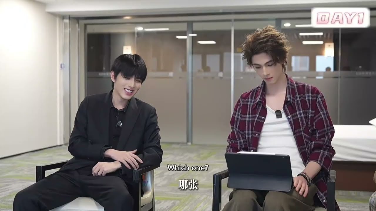 Ollie shuyaun first time practicing the scenes together || Eng CHN subtitles√|| 06082026