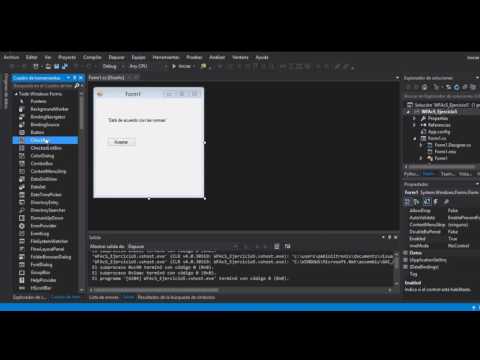 Ejercicio 5 Windows Form C#  Visual Studio 2015