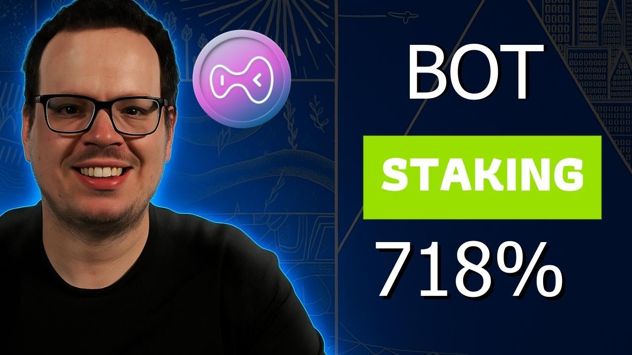 Ставьте криптовалюту BOT 🚀 Зарабатывайте до 718% годовых, делая стейкинг Hyperbot Coin | BOT COIN...