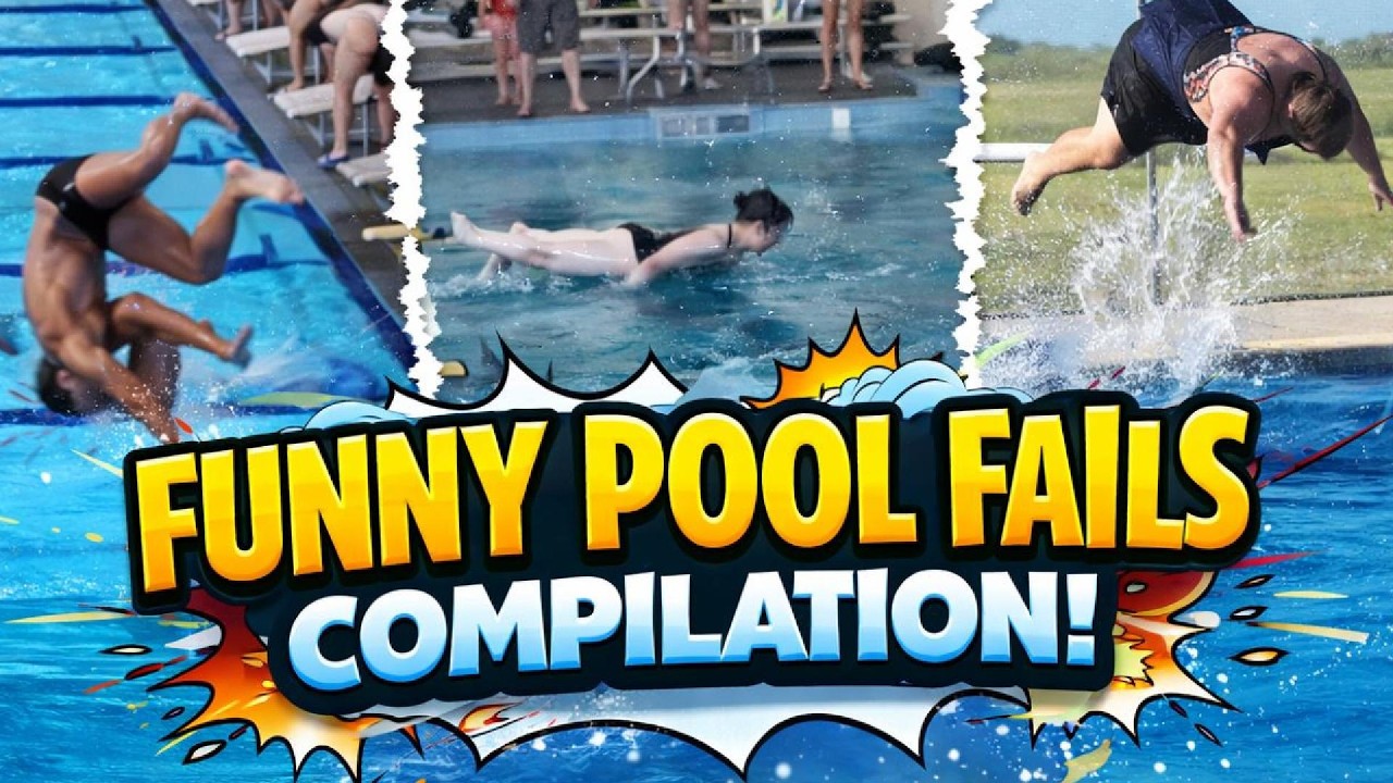 Funniest Pool Fails Compilation 😂 | Cool Moments, Belly Flops & Epic ...