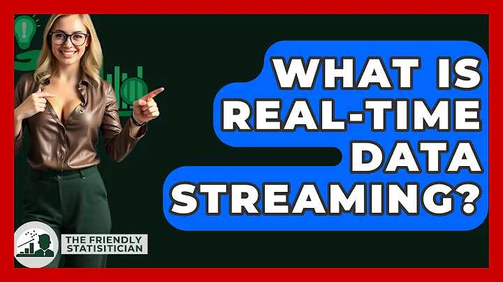 What Is Real-time Data Streaming? - The Friendly Statistician