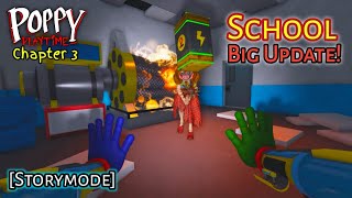 MISS DELIGHT CAUGHT ME SCHOOL UPDATE | Poppy Playtime STORYMODE Chapter 3 Roblox Demo