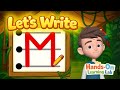 ✏️ Quick Write – Uppercase M, Writing the Letter M #handwriting    #handwritingpractice