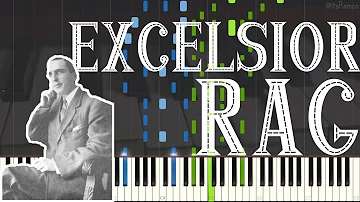 Joseph F. Lamb - Excelsior Rag 1909 (Ragtime Piano Synthesia)