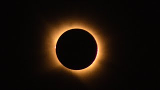 2026 August 12 solar eclipse from Soria, Spain (animation)