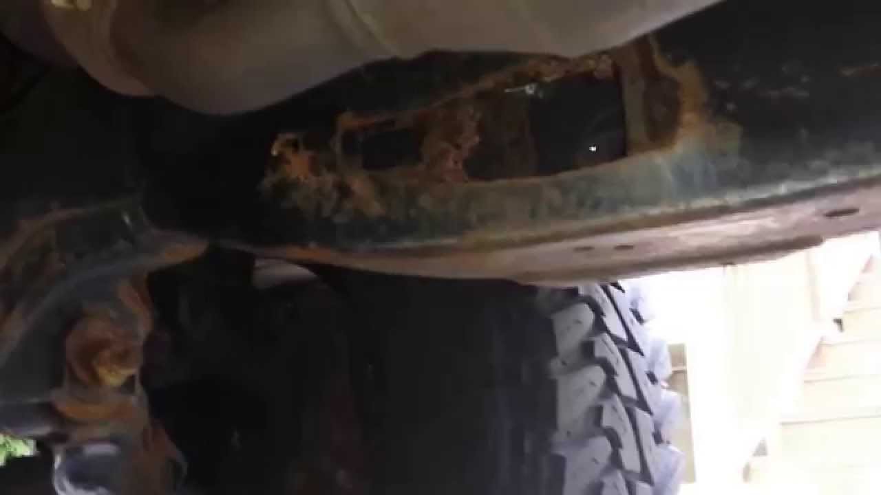 2005 Toyota Tacoma Frame Rust    Rot Is A Real Problem