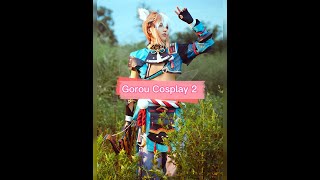 Genshin Impact Gorou Cosplay 2😋😋Product and Wearing Effect Genshin Impact Gorou Cosplay 2😋😋Product and Wearing Effect