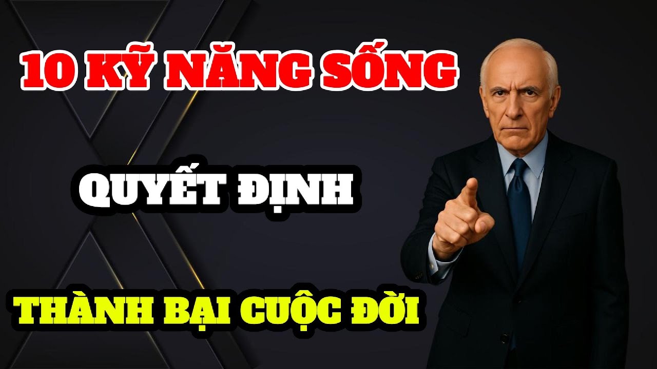 10 Kỹ Năng Sống Quyết Định Thành Bại Cuộc Đời - Jim Rohn | Dám Làm - Dám Thành Công