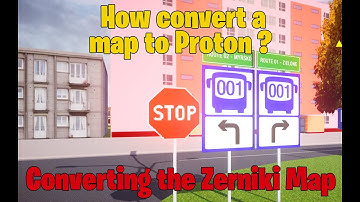 Proton Bus Simulator - Zerniki Map Mod Conversion Process - #2