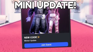 🚨MINI UPDATE! CODE REVAMP + MORE CANDY In Dress To Impress!