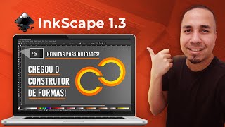 A melhor ferramenta chegou no INKSCAPE: CONSTRUTOR DE FORMAS