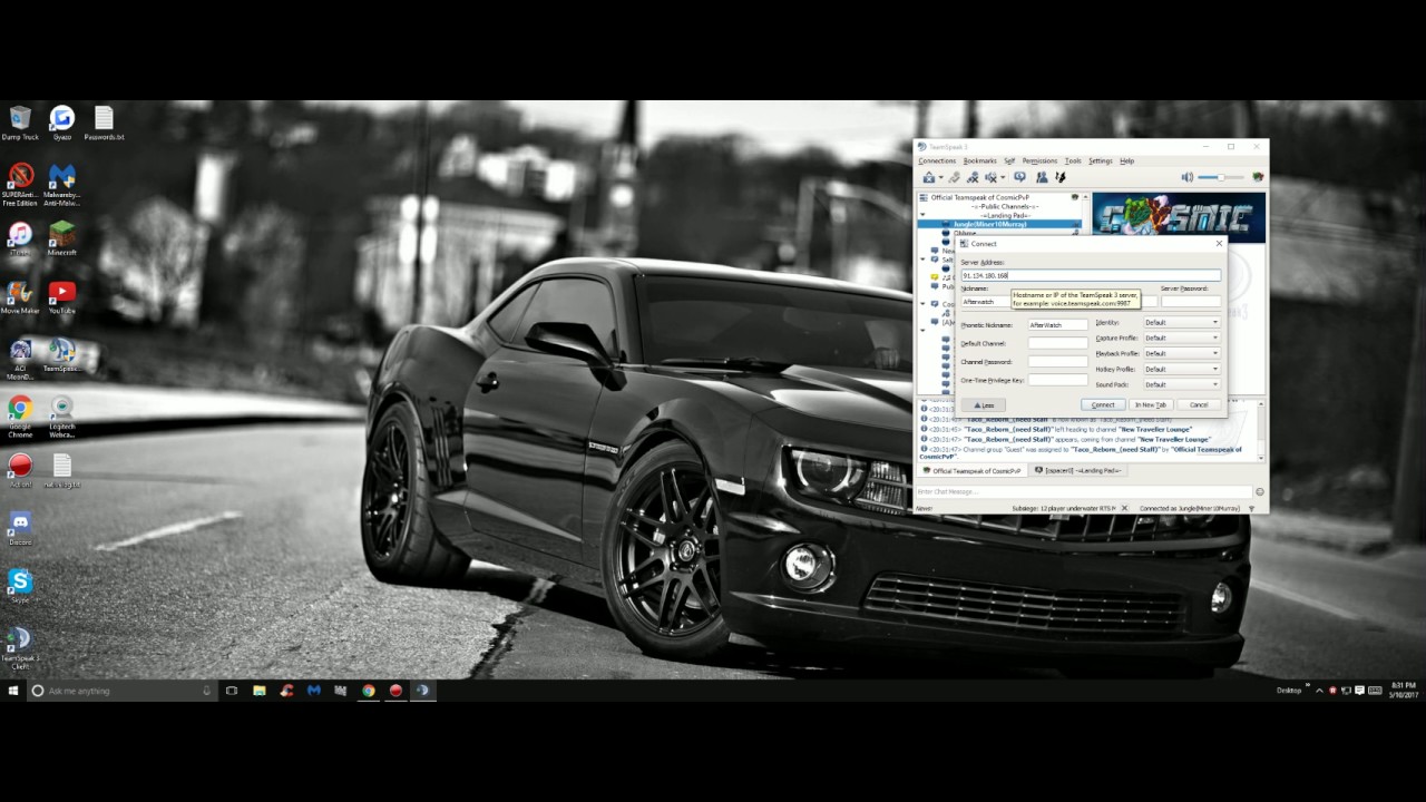 TeamSpeak IP | Unban | Ypperin, This is dj_beverman's ts |