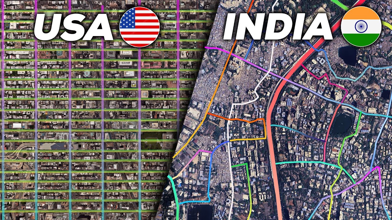 Why Indian Cities Dont Have a Grid || भारतीय शहरों में ग्रिड क्यों नहीं है ?