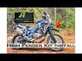 AltRider High Fender Kit Install for the Honda Africa Twin