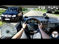 2002 mercedes ml55 amg 347 km  vmax 0100 100200 kmh prezentacja i prba autostradowa  4k