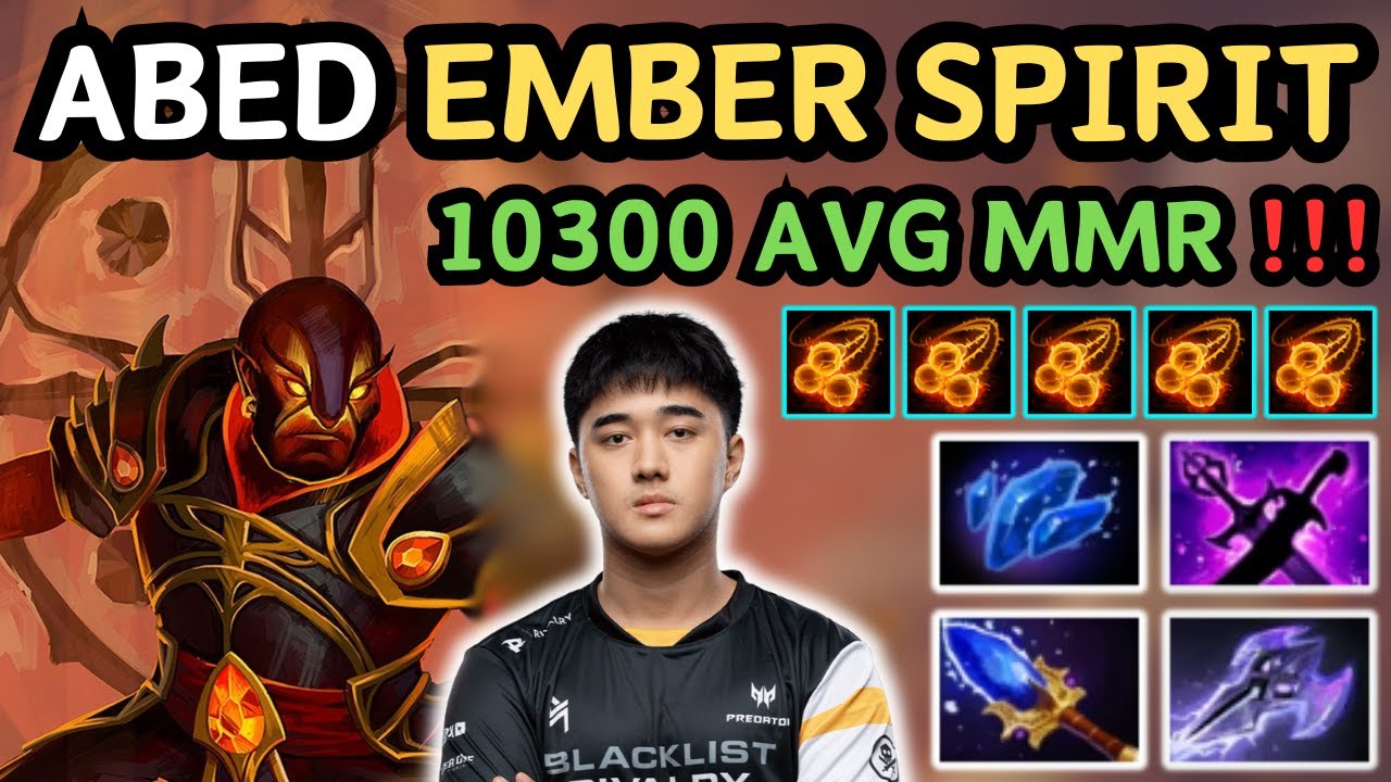 Abed Master 🔥 ABED EMBER SPIRIT Midlane Insane Gameplay 7.35d 🔥 Master Tier ABED ...