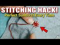 Amazing way to fix a hole in clothes step by step in an amazing way 
