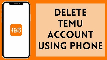 How to Delete TEMU Account in iPhone (EASY!!)