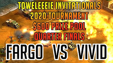 Toweleeeie Invitationals $600 Zero Hour 1v1 Tournament - Quarter Finals - Fargo vs ViViD