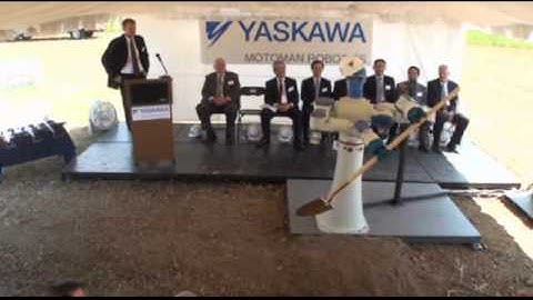 Yaskawa Motoman Robotics Ground Breaking 2010