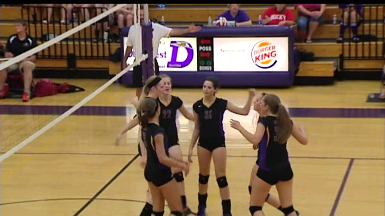 Girls Volleyball Deforest Sweeps Mount Horeb 30 YouTube