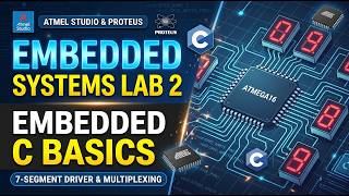 Full Embedded Systems Lab 2: 7-Segment Multiplexing + Embedded C Basics | ATmega16 News