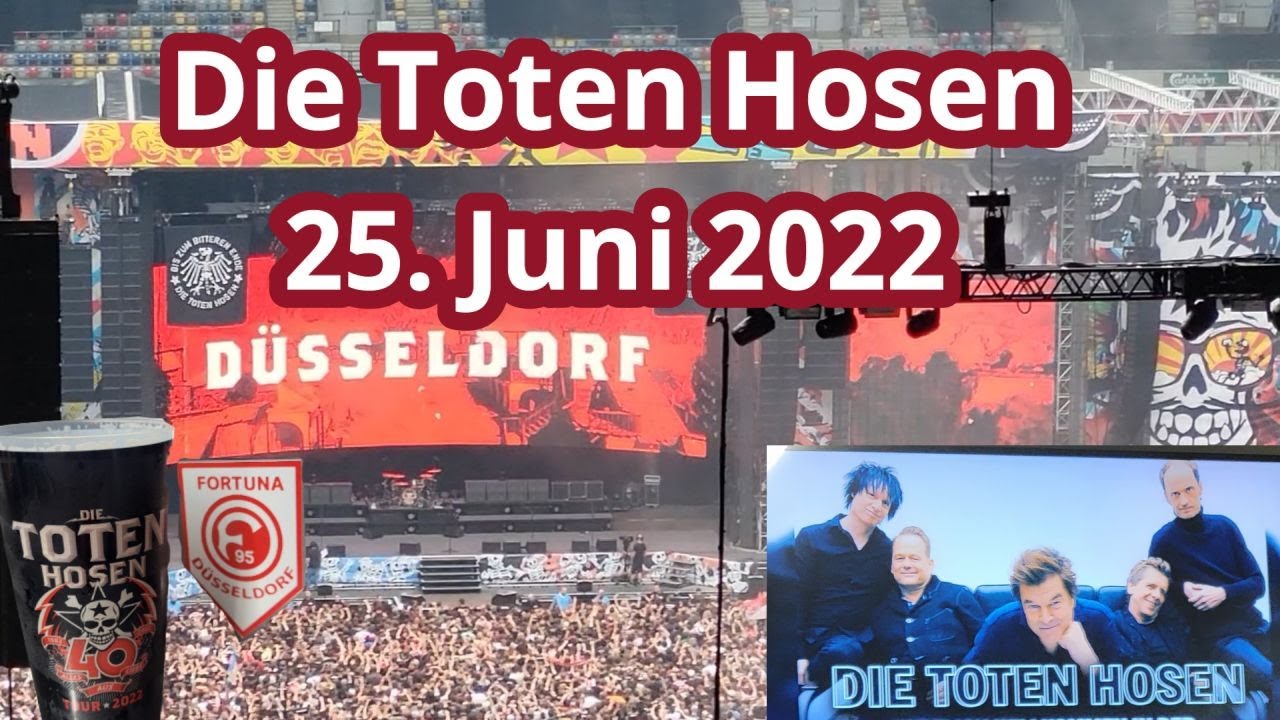 Die Ärzte - bei Die Toten Hosen 25.06.2022 Düsseldorf Merkur Spiel Arena 
