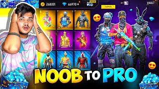 Richest Free Fire Id Everything Unlocked All Bundles Gunskins And Emotes😍₹????💎 -Garena Free Fire