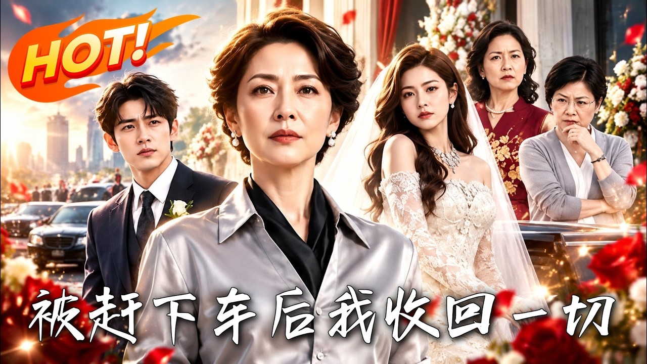 🔥被儿媳赶下婚车后,她收回婚房婚宴并亮出董事长身份,儿子和恶人都慌了!《被赶下车后我收回一切》#盛世短剧#短剧#AI短剧#逆袭#漫剧#玄幻#修仙#搞笑#甜宠