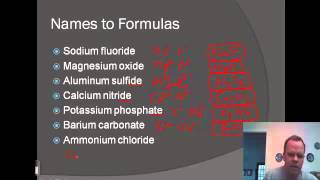 Naming Binary Compounds of a metal and nonmetal without roman numerals