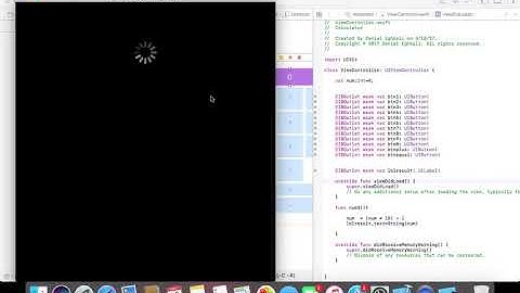 Create a simple calculator in xcode with swift