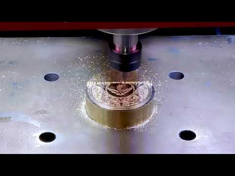 Peacock Design Engraving on Shrike AL320