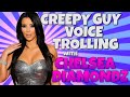 Creepy guy voice trolling with chelsea diamondz