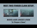 !! Best Two Finger Claw Setup !! With Gameplay And Sensitivity !! Pubg Mobile !!