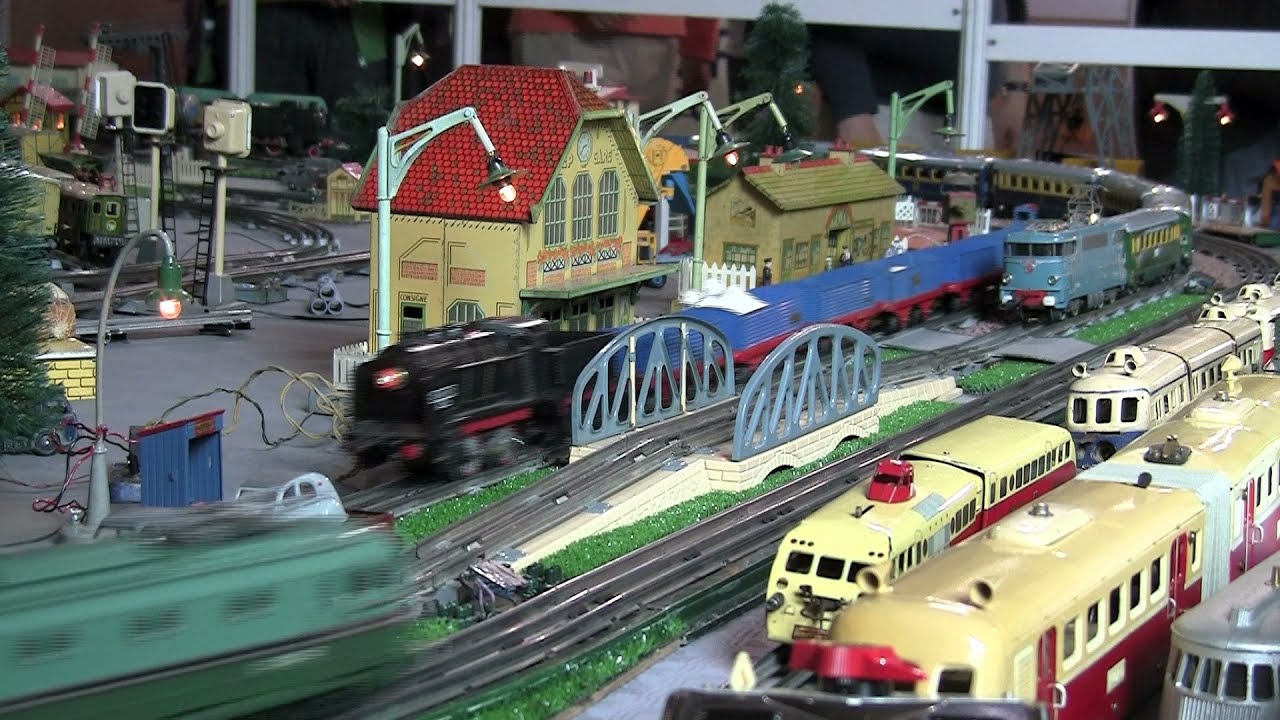 Coffret De Trains Miniatures Jouef Vintage – Années 1960, époque 2, Argent Et Vert