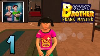 Scary Brother prank master part 1 gameplay screenshot 1