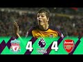 Liverpool vs arsenal 44 highlights  goals  andrey arshavin scored four goals at anfield 200809