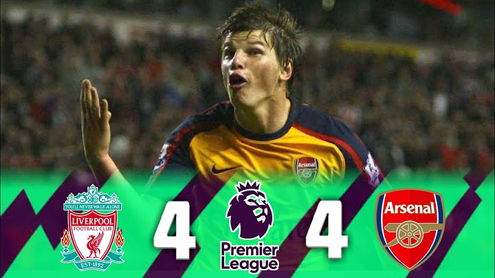 Liverpool vs Arsenal 4-4 Highlights & Goals | Andrey Arshavin Scored Four Goals At Anfield (2008/09)