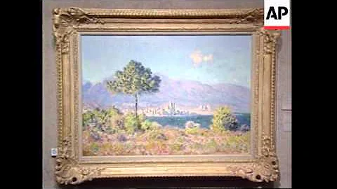 USA: NEW YORK: PICASSO AND MONET TO GO UNDER HAMMER AT SOTHEBY'S