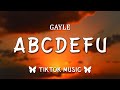 GAYLE - ​abcdefu (Lyrics) F you And your mom and your sister and your job [TikTok Song]