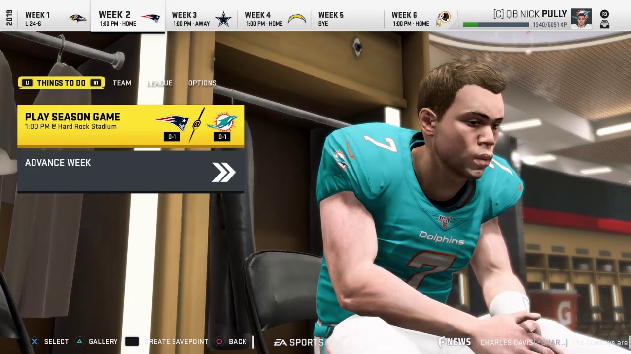 Madden 20 Face of the Franchise 2nd run pt9.5 YouTube