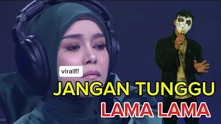 VIRALL!! MANUSIA MISTERIUS NYANYIKAN LAGU JANGAN TUNGGU LAMA LAMA MEMBUAT KAK LESTI SEDIH