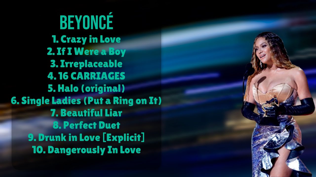 Beyoncé-Year's sensational singles-Premier Songs Mix-Glorified - YouTube