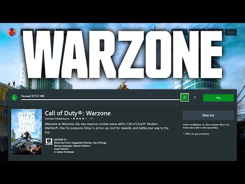 How To Download CALL OF DUTY WARZONE on XBOX ONE