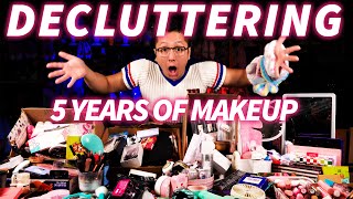 Decluttering ALL My Make Up || Clean Out with Rock M Sakura!