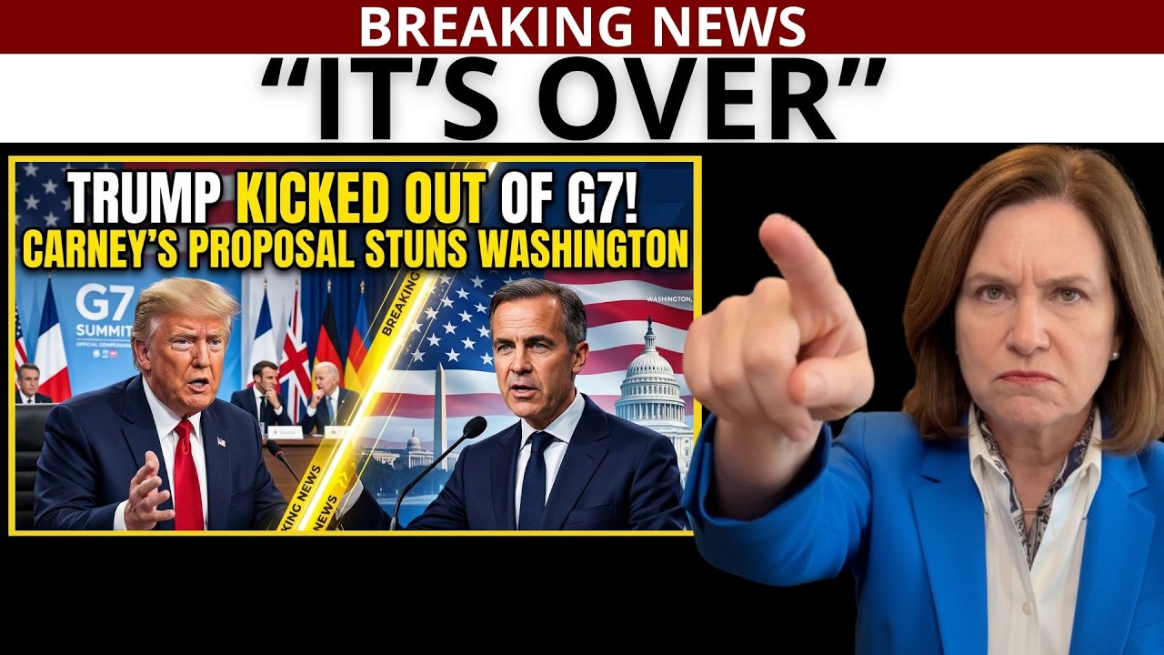 JUST NOW: Trump Kicked Out of G7 — Carney's Replacement Proposal Left Washington Speechless